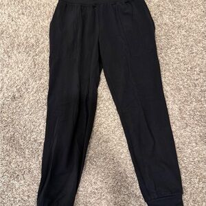 Athleta Black Salutation Joggers